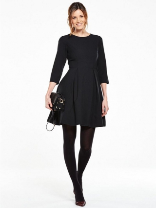 Sleeve Skater Dress