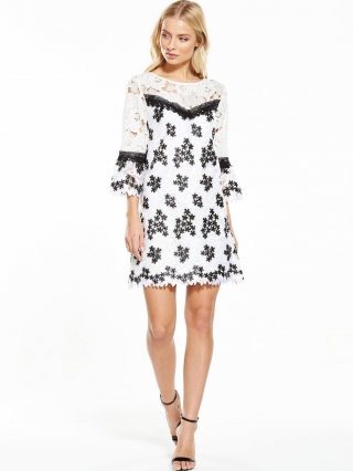 Lace Organza Dress