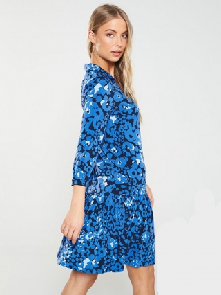 Collar Frill Dress