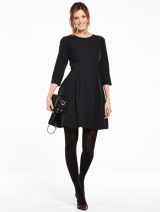 Sleeve Skater Dress