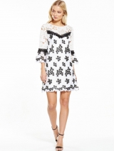 Lace Organza Dress